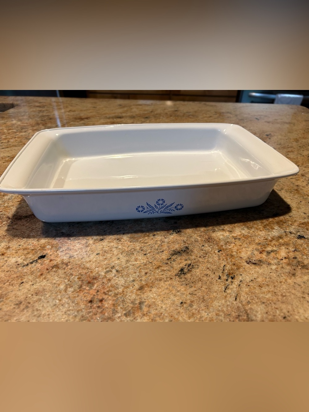 Corningware Cornflower Blue P-332 12”x7.50”x2” Promo Ed. Pyroceram Baking Dish